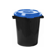 Бак с крышкой 60л (синий)   IDEA М2393