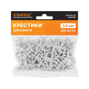 Крестики д/кафеля 3,0мм 200шт MASTER () (СВП)  STARTUL ST4404-30