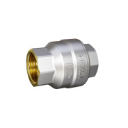 Клапан обратный 1/2" вн.-вн. пружинный латунный шток  LD LD.58.110.1.15.M02