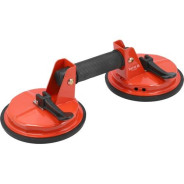 Стеклодержатель стальной на 2 присоски 150мм, 100кг.  YATO YT-37238