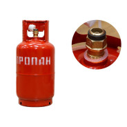 Баллон газовый бытовой 12л с КБ-2 (1-12-2-В) (с клапаном)  NOVOGAS НЗ 236.00.00-01