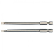 Биты 4.0mm, 5.0mm 1/4"х100mm (2шт) S2 HRC58-62  YATO YT-0484