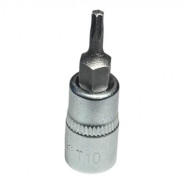 Головка 1/4" с насадкой TORX T10, длина 37 мм CrV  H-D HD-14T1037