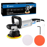 Полировальная машина, 220 В,1600 Вт, 600-4000 об/мин, диск- 150 мм, DEKO PDK-1600 PRO...Deko 085-1065