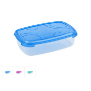 Контейнер прямоугольный 1.0 л, с крышкой, Frigo Plus (210x135x50)  DRINA 10317