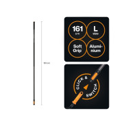 Черенок алюминиевый L 161см OneClick (Длина 161 см)  FISKARS 1080547
