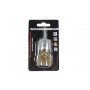 Кордщетка с хвостовиком для дрели 25мм  Forsage F-BCQ001