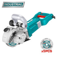 Штроборез 3000Вт, 130мм, глубина реза до 40мм,  TOTAL TWLC1301