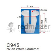 Клипса для крепления внутренней обшивки европейских а/м пластиковая  ...Forsage C0945(Jaguar/European car)