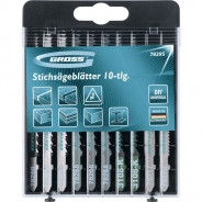 Набор полотен для электролобзика универсальный, 10шт., DIY, пластиковый кейс  ...Gross 78295