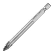 Сверло по керамической плитке 10 mm, крестовая пластина, 6-гр. хвостовик  ...DENZEL 728093