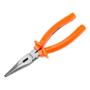 Длинногубцы Classic, 180 mm, прямые шлифованные, пластмассовые рукоятки  ...Sparta 17159