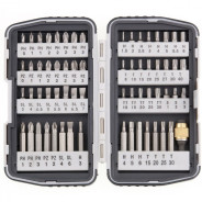 Набор бит, магнитный адаптер, CrV, в пласт.боксе, 64 шт.  Matrix 11327