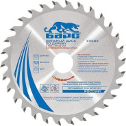 Пильный диск по дереву ф230 х 32 мм, 48 зубьев + кольцо 32/30мм  ...Барс 73385