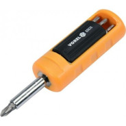 Отвёртка + биты (набор 16пр.)  VOREL 65035