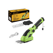Ножницы садовые аккумуляторные, 3.6В, 1АКБ 2.0А/ч, 1000об/мин, рез 8мм, DEKO DKGS3.6...Deko 063-4244
