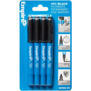 Маркер черный  EMFINEB-4PK (4 шт.)Empire 5132003226