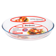 Форма из жаропрочного стекла, 3.0 л, овальная, 348х240х61 mm  PERFECTO LINEA 12-300110