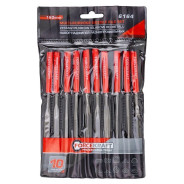 Набор надфилей разнопрофильных 10пр.(L-160мм,O4мм),в блистере  ...FORCEKRAFT FK-6164