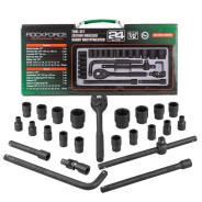 Набор инструментов 24пр. 1/2" ( 6гр) RockFORCE Rock FORCE RF-4245B-5MPB