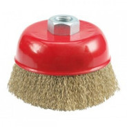 Щётка-крацовка чашка мягкая 100mm М14  6971VOREL 06971