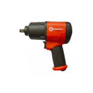 Пневмогайковерт ударный''Twin Hammer''с регулировкой 1/2''(720Hм,7500об/мин,6.3bar,236л/мин,штуцер 1...FORCEKRAFT FK-RT-5270