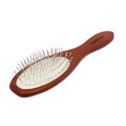 Расческа деревянная, массажная, 22.5х6х3.5 см, "овал"  ВОРТЕКС 51005