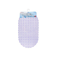 Коврик для ванной, овал 66х37 см, фиолетовый  PERFECTO LINEA 22-683705