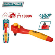 Вороток 1/2 диэлектрический с трещоткой  TOTAL THIRTH121