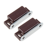 Защелка магнитная 45мм коричневая (2 шт в пакете)  STARFIX SMF-67885-2