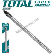 Сверло по плитке и стеклу 10х90mm  TOTAL TACG101012