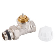 Кран вентильный для радиатора 1/2" прямой под термоголову  ...AV Engineering AVE298412