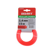 Леска ф 2.4 mm х 15 м "звездочка"  ВОЛАТ 51020-04