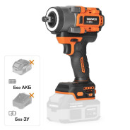 Гайковерт аккумуляторный , 1/2", 21 В, БЕЗ АКБ, 2400 об.мин, 850 Нм, DAEWOO ...Daewoo Power DAX 6021Li