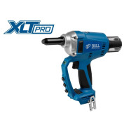 Аккумуляторный заклепочный пистолет CRG 1018 в кор. XLTpro SOLO, БЕСЩЕТ., 25 мм, 10000 Н (2.4, 3.2, ...BULL 1304593