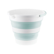 Ведро складное ФЛЕКС 10л, морская волна  IDEA М2413