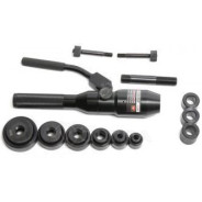 Пробойник гидравлический ручной 8т (?22, 27.5, 34, 43, 49, 60мм, сталь нерж.-1.6мм, медь/алюм.-3.2мм...Rock FORCE RF-71002E