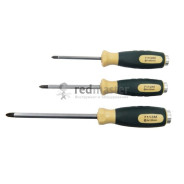 Отвертка крестовая cиловая PH.1х80ммL  Rock FORCE RF-7111M