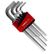 Набор ключей шестигранных 1.5- 10 мм 9пр. средние  Force 5093L