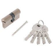 Евроцилиндр Стандарт MAX 60-5K (30х10х30) SN (перф.ключ, 5ключей)  ...УЗК 14788