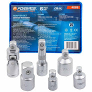Набор адаптеров (6 предметов)  Forsage F-4068