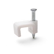 Скоба пластиковая СПП 6 (50шт)  Fortisflex 49450