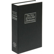 Ящик для денег металлический 180х115х55мм в форме книги  VOREL 78632