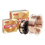 Проволока сварочная омедненная СВ-08Г2С D1.0mm в катушке 5 кг  ...Плазматек 4820130194358