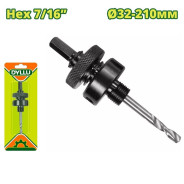 Хвостовик для коронок со сверлом 7/16 "  DYLLU DTJG1402