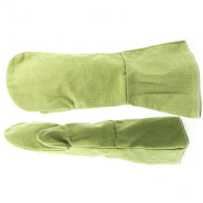 Рукавицы специальные с притачными крагами двунитка (краги сварщика), огнеупорные  ...Сибртех 68160