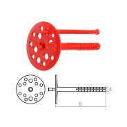 Дюбель для теплоизоляции 10х160 мм с пластмассовым гвоздем, 500 шт,  ...STARFIX SMW3-29025-500