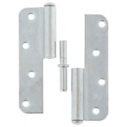 Петля накладная ПН1-110 левая, цинк, 4шт.  Металлист 91553