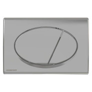 Кнопка для инсталляции (хром - глянцевая)  Komfort KIS-C071