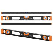 Уровень 600мм рельс  MASTER () (1 поворотный глазок, линейка на корпусе)  ...STARTUL ST2540-060